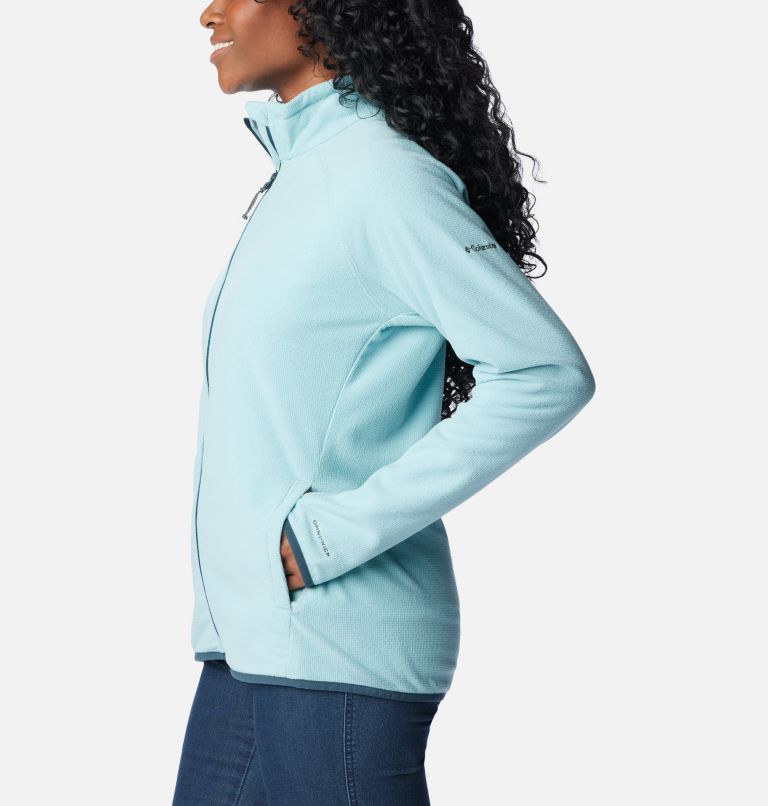 CALIA Women's Pleat Back Full Zip Jacket