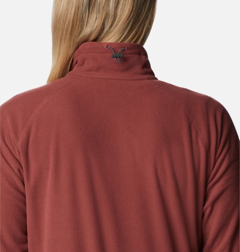 Women's Back Beauty Full Zip Jacket, Color: Beetroot, image 6