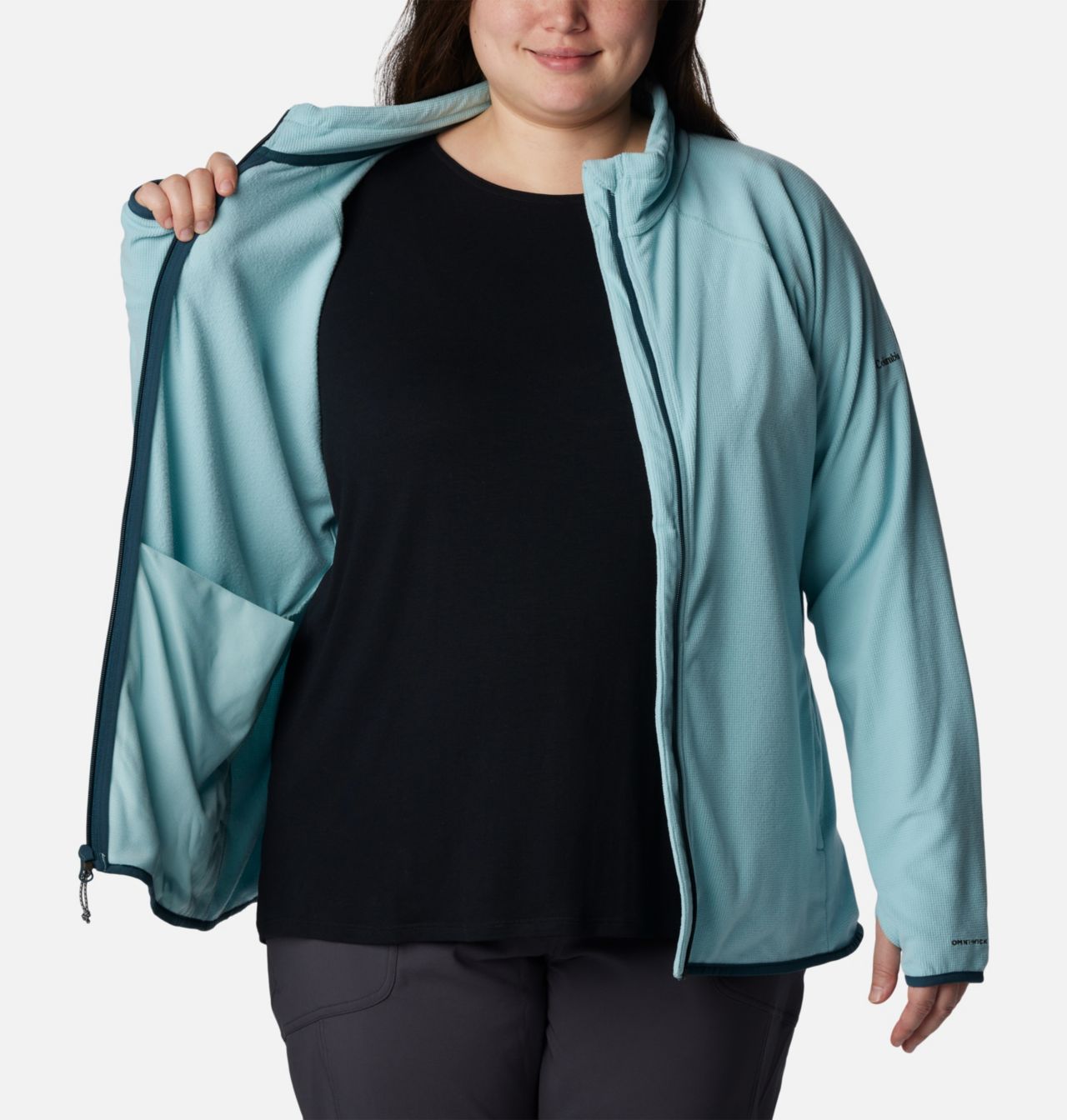 Manteau à fermeture éclair Back Beauty™ pour femmes – Grandes tailles 6