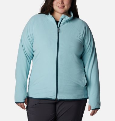 Columbia Women's Uphill Edge Fleece Full-Zip Pullover, Small, Night Wave