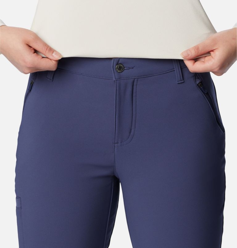 Thumbnail: Pantalon chaud à coquille souple Back Beauty pour femmes, Color: Nocturnal, image 4
