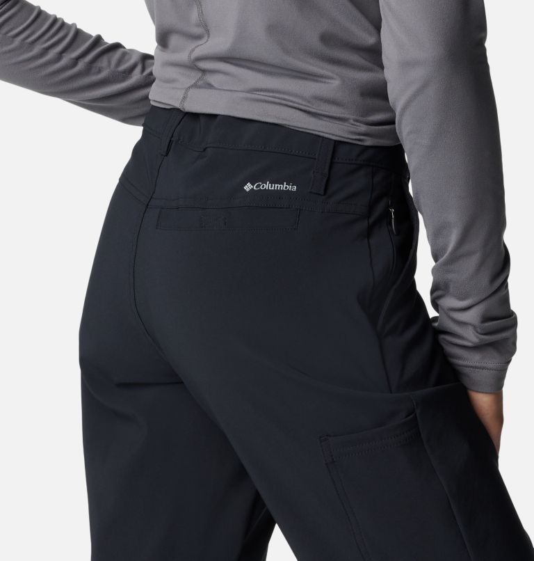 Pantalon de Randonnée Chaud avec protection solaire Softshell Back Beauty Femme, Color: Black, image 5