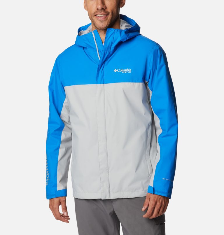 COLUMBIA SPORTSWEAR COMPANY BLUE & BLACK WINTER JACKET HIGHLY WATER  RESITANT MED