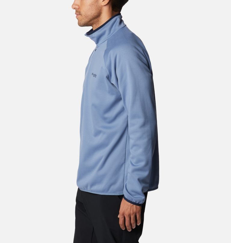 PFG Terminal Fleece 1/4 Zip | 449 | XXL, Color: Bluestone, Collegiate Navy, image 3
