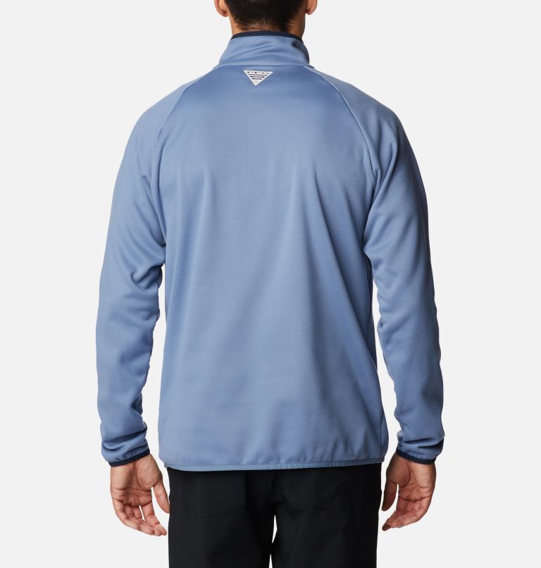 PFG Terminal Fleece 1/4 Zip | 449 | XXL, Color: Bluestone, Collegiate Navy, image 2