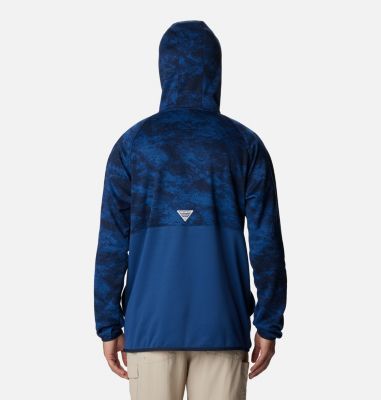Sweat à Capuche Polaire Columbia PFG Super Terminal Homme - Taille M - Vert - Neuf