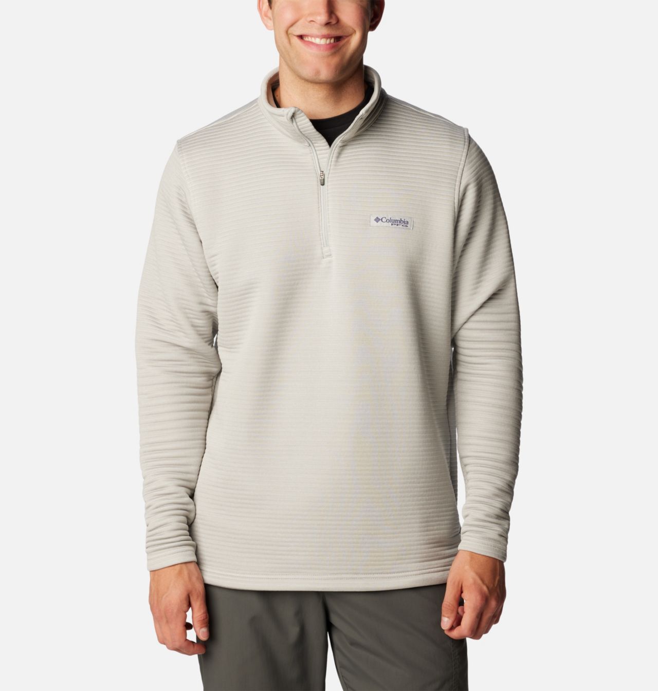 Men's PFG Bonefish™ Quarter Zip Pullover 1