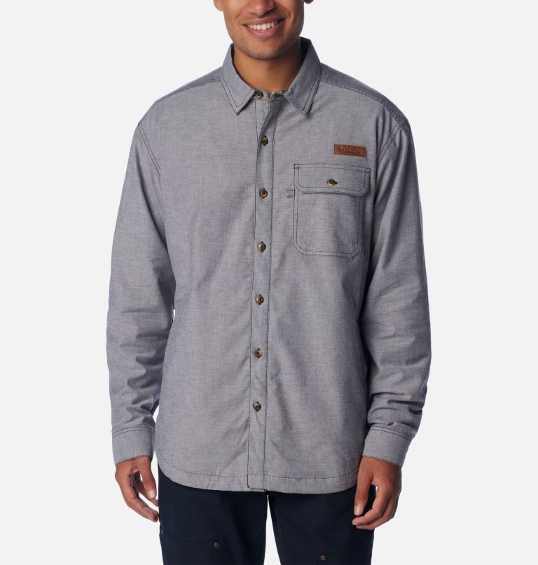 Manteau-chemise doublé PHG Roughtail pour hommes, Color: Black, RT Edge, image 3