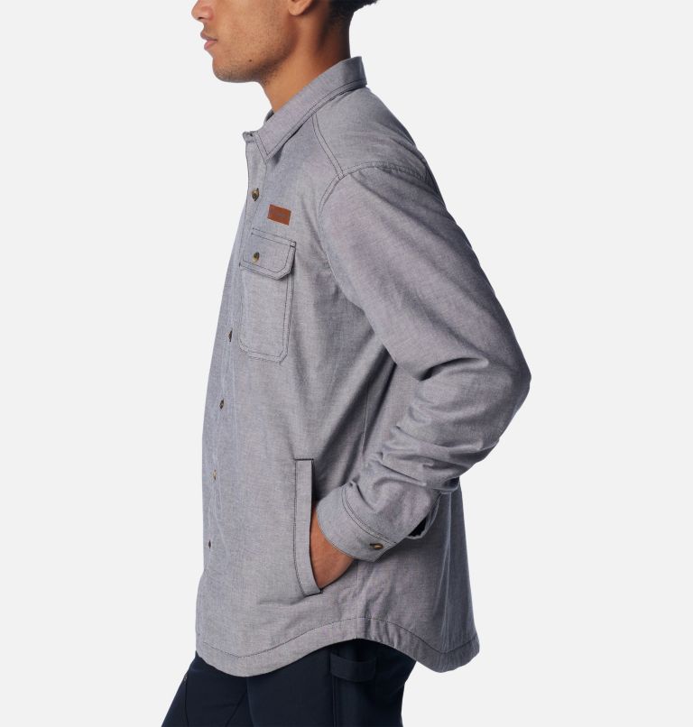 Columbia Roughtail Lined Shirt-Jacket - Men's Black/RT Edge, XL