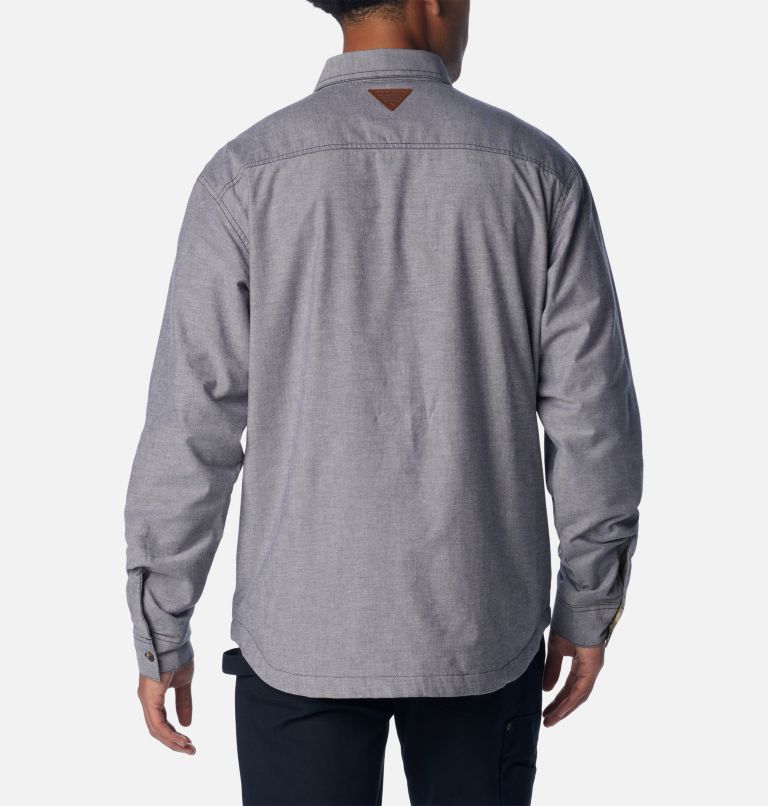 Thumbnail: Manteau-chemise doublé PHG Roughtail pour hommes, Color: Black, RT Edge, image 2