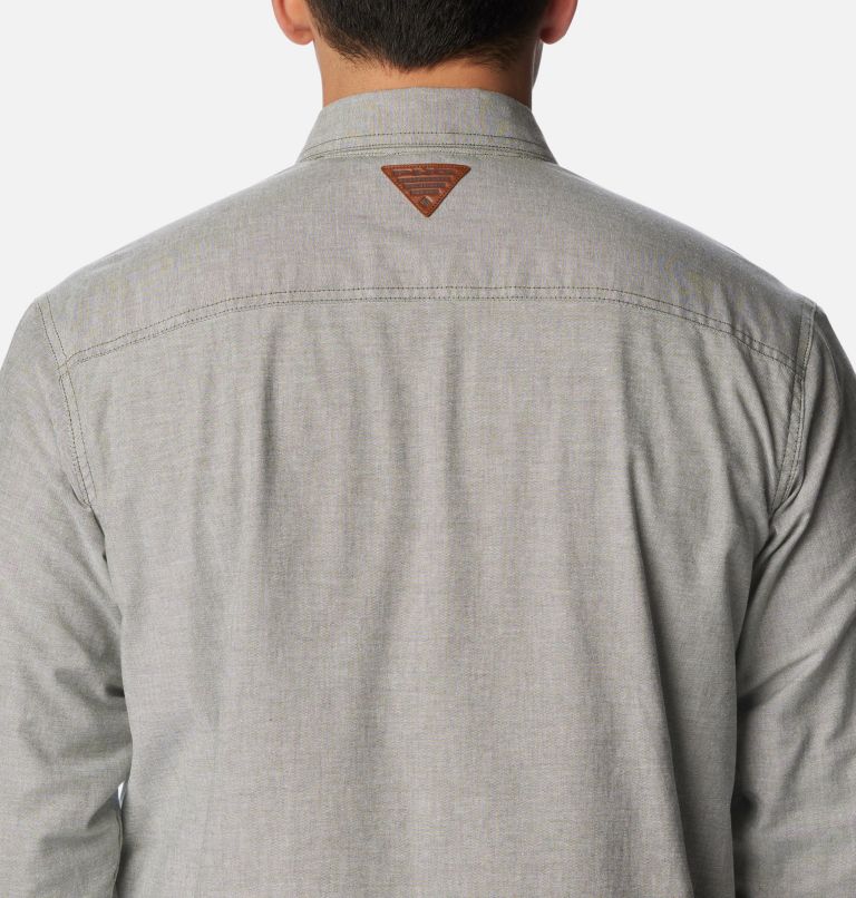 Thumbnail: Men's PHG Roughtail Lined Shirt-Jacket, Color: Surplus Green, MO Bottomland, image 6