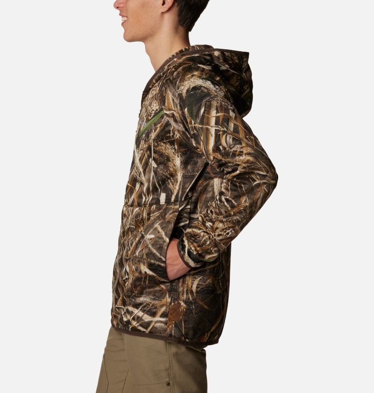 Men's PHG Super Terminal Fleece Hoodie, Color: Realtree Max5, image 3
