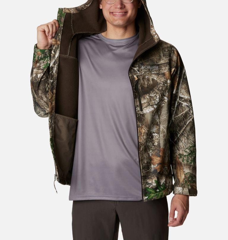 Columbia softshell hooded clearance jacket