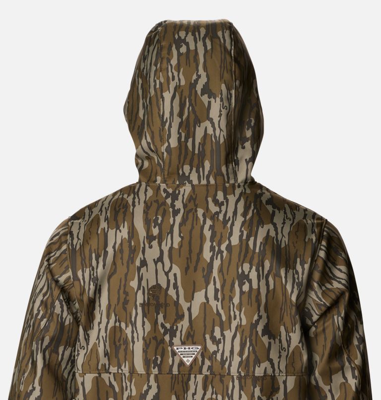 Thumbnail: Men's PHG Ascender Softshell Hooded Jacket, Color: Mossy Oak Bottomland, image 6