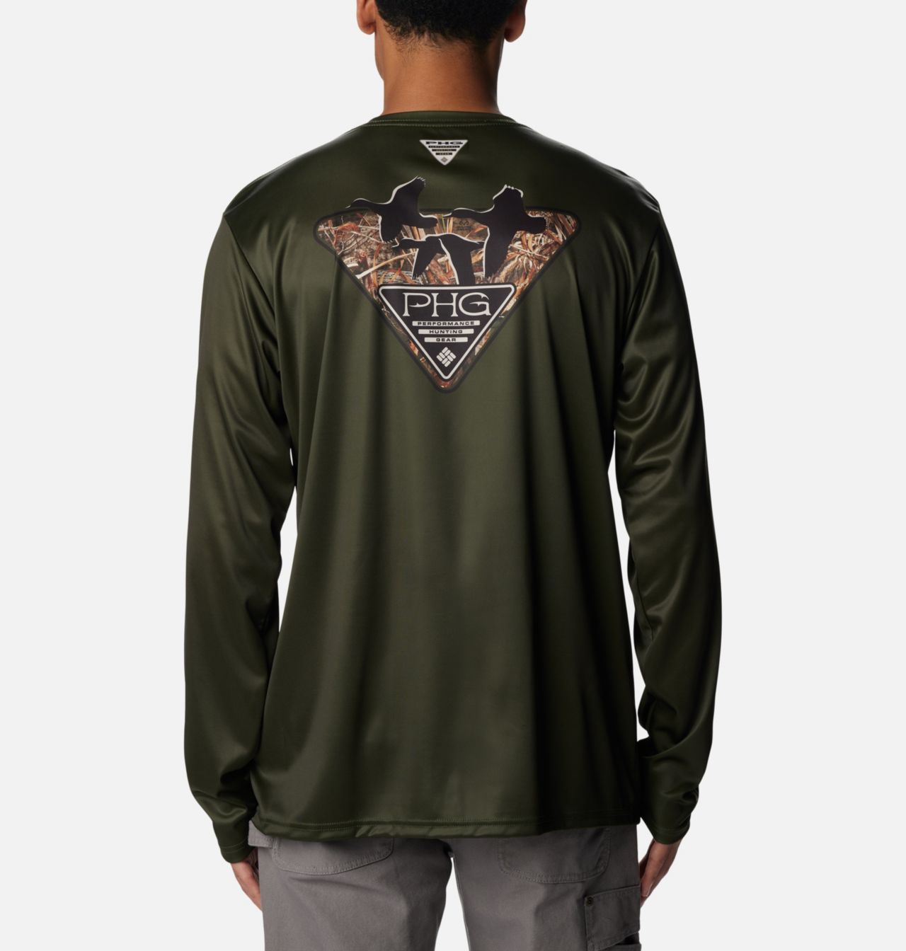 Men's PHG™ Terminal Shot Camo Triangle Long Sleeve Shirt 3