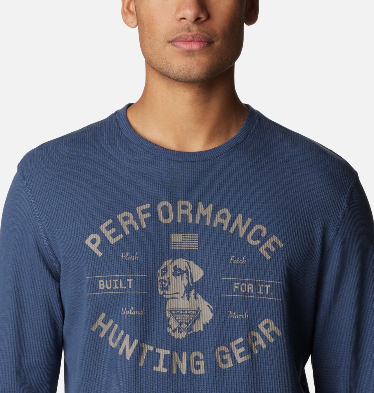 Men's PHG™ Built For It Waffle Long Sleeve Shirt 4