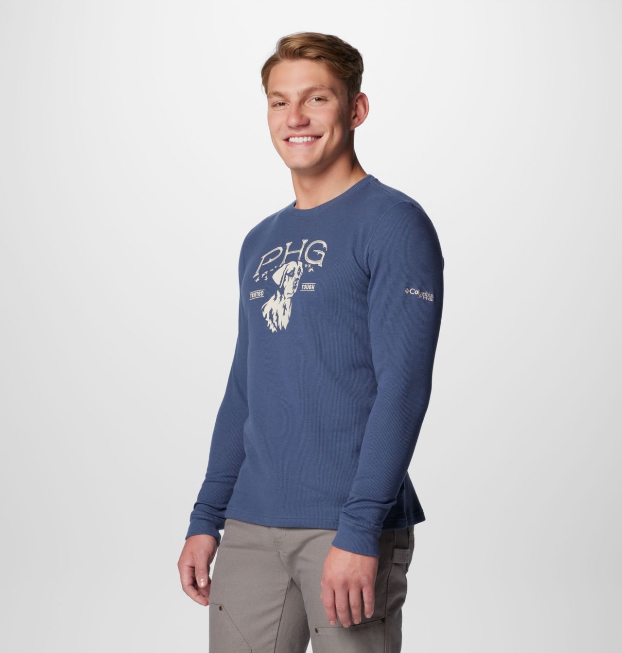 Men's PHG™ Built For It Waffle Long Sleeve Shirt 4