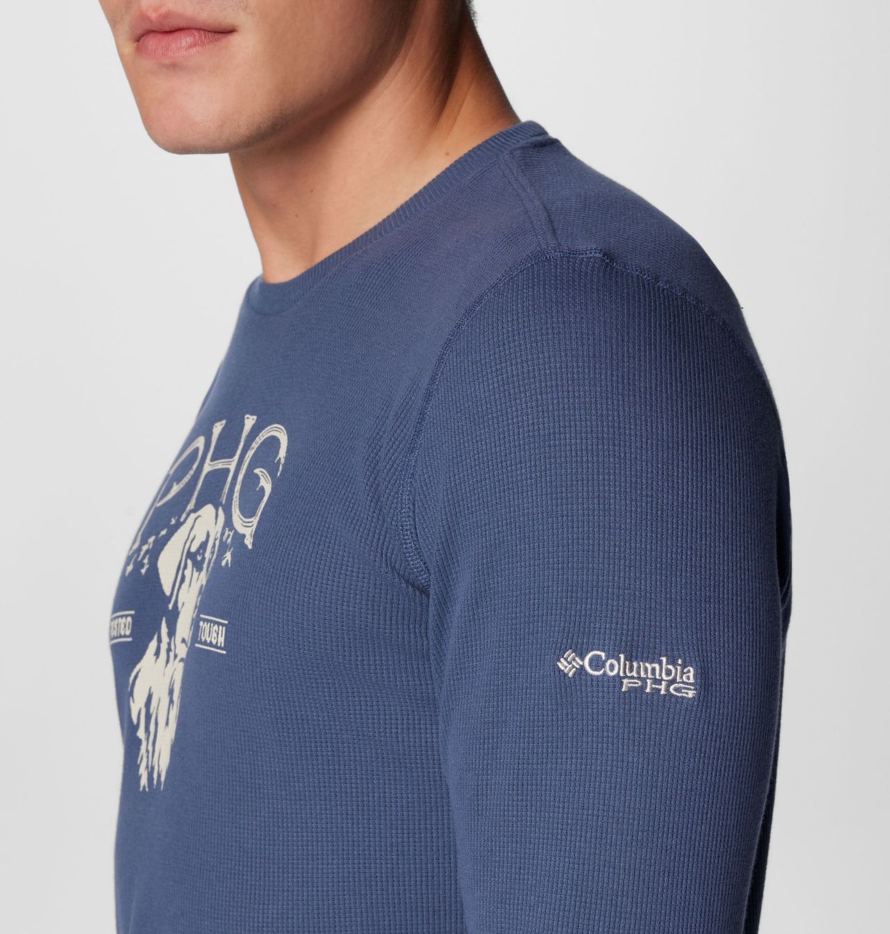 Men's PHG™ Built For It Waffle Long Sleeve Shirt 7