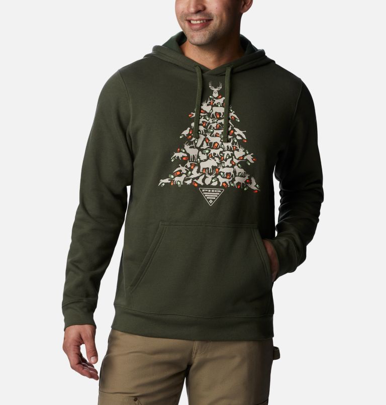 PHG Hunt Star Hoodie | 347 | XXL, Color: Surplus Green, Dark Stone Hunt Tree, image 1