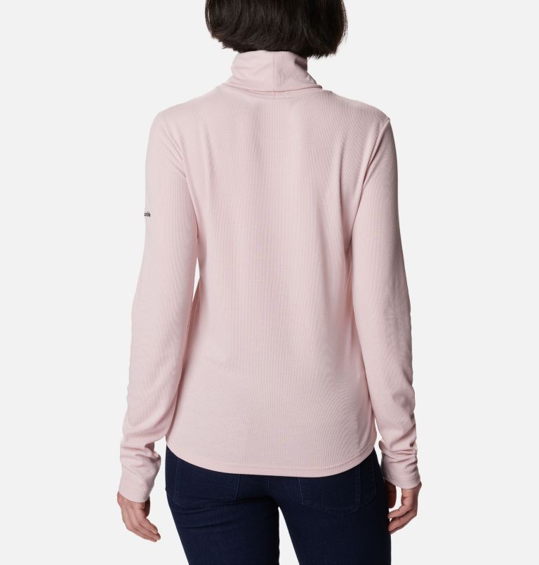 Liquid Stretch Cotton Long Sleeve Turtleneck Shirt