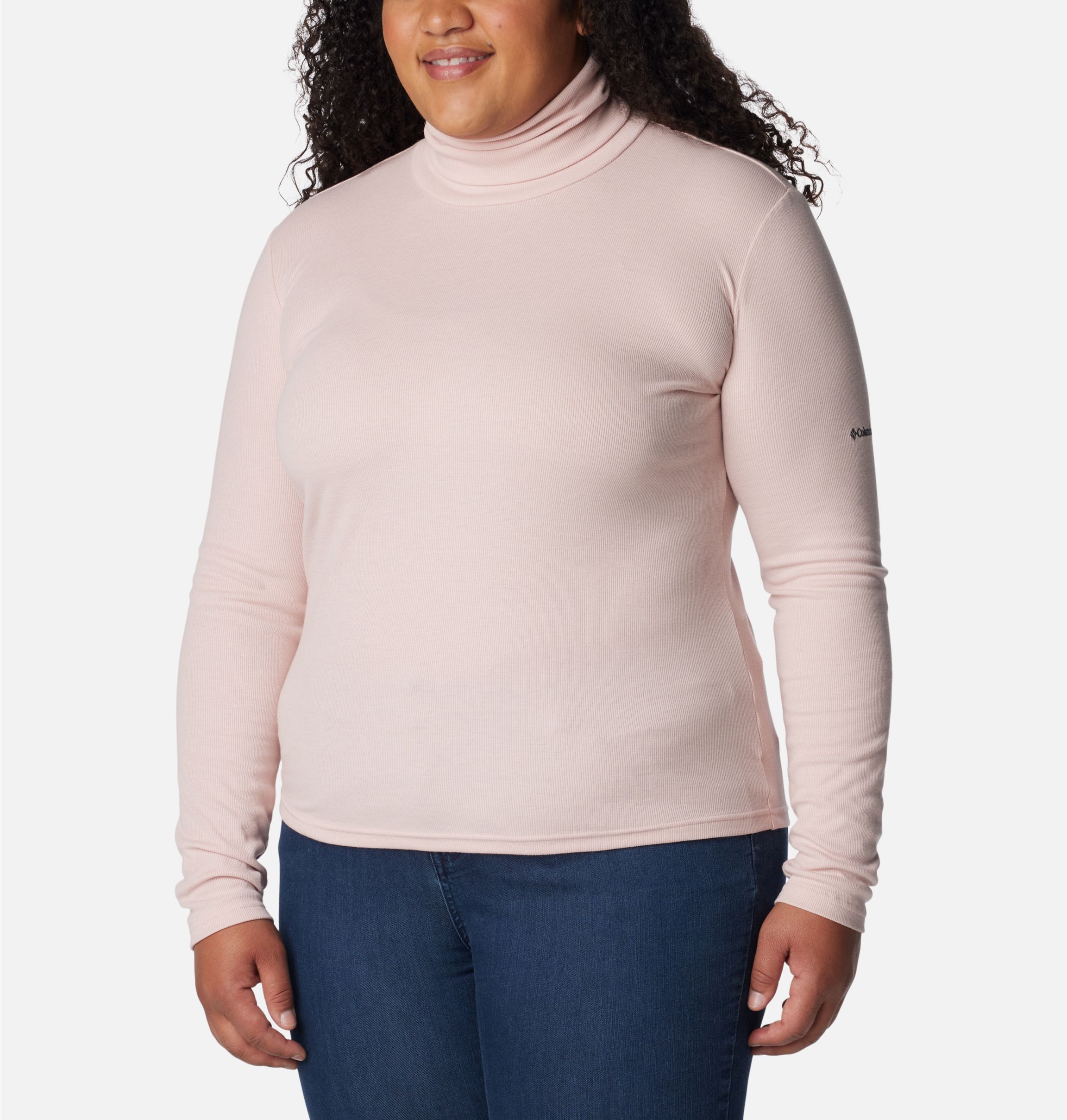 Plus size hotsell pink turtleneck