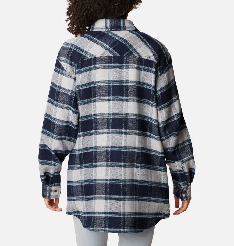 Manteau-chemise Calico Basin pour femmes, Color: Dark Nocturnal Buffalo Ombre, image 2