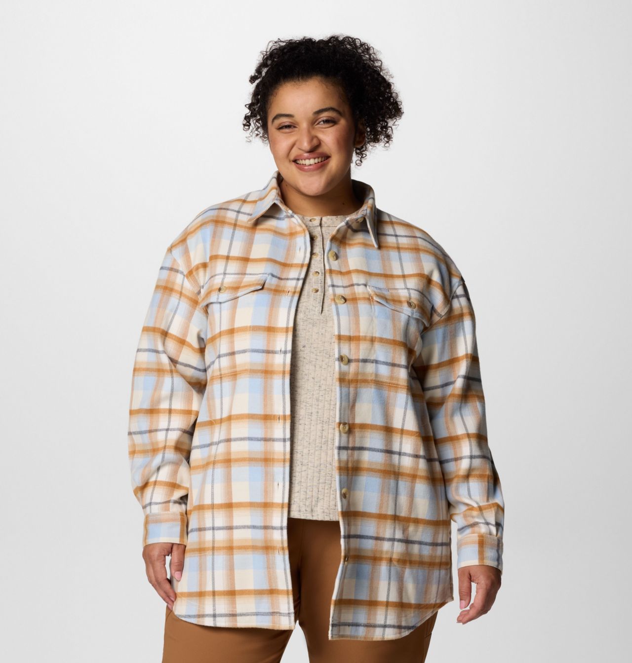 Women's Calico Basin™ Shirt Jacket - Plus Size 1