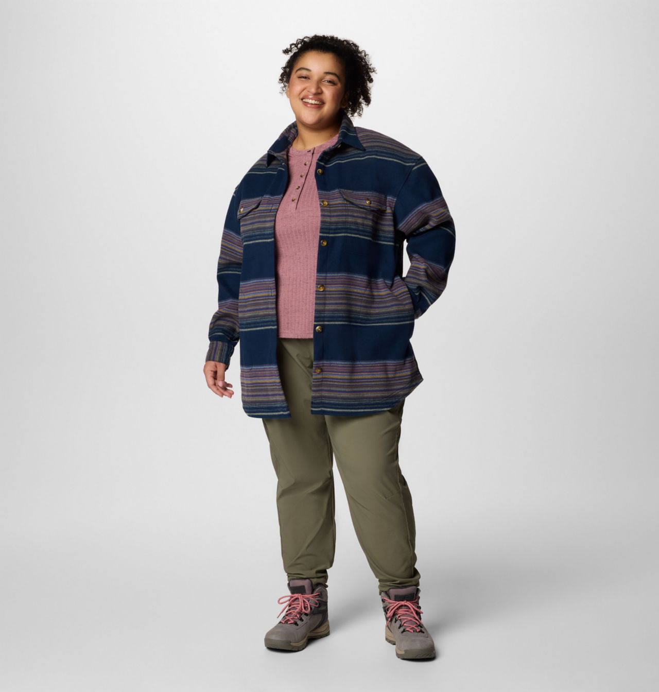 Women's Calico Basin™ Shirt Jacket - Plus Size 5