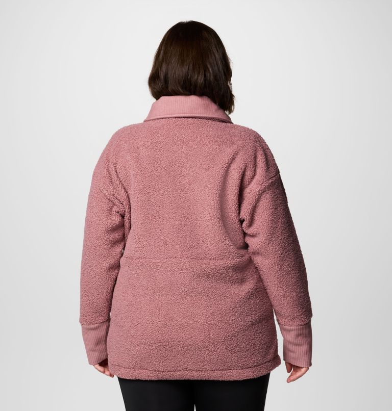 Boundless Trek Fleece Full Zip, Color: Fig, image 2