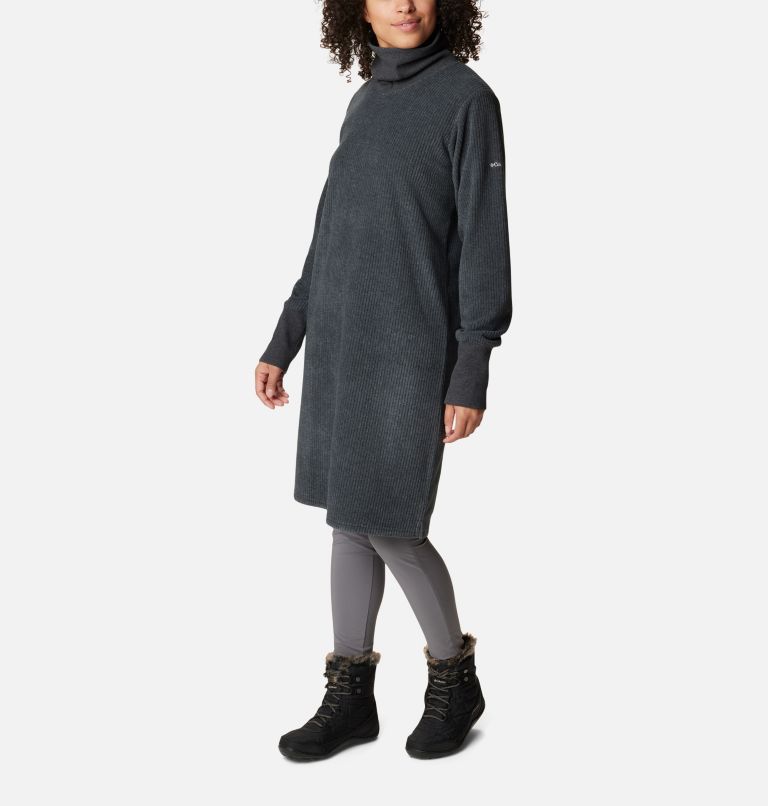 Robe en laine polaire Boundless Trek pour femmes , Color: Black, image 5