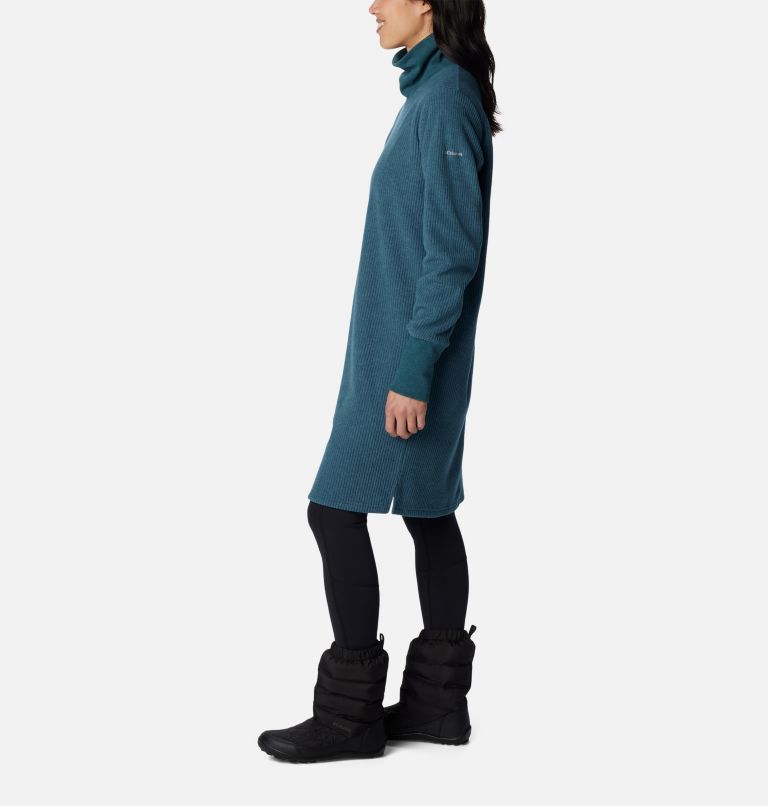 Robe en laine polaire Boundless Trek pour femmes , Color: Night Wave, image 3