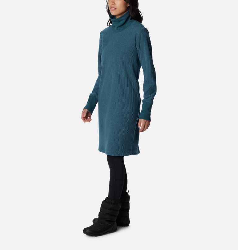 Robe en laine polaire Boundless Trek pour femmes , Color: Night Wave, image 5