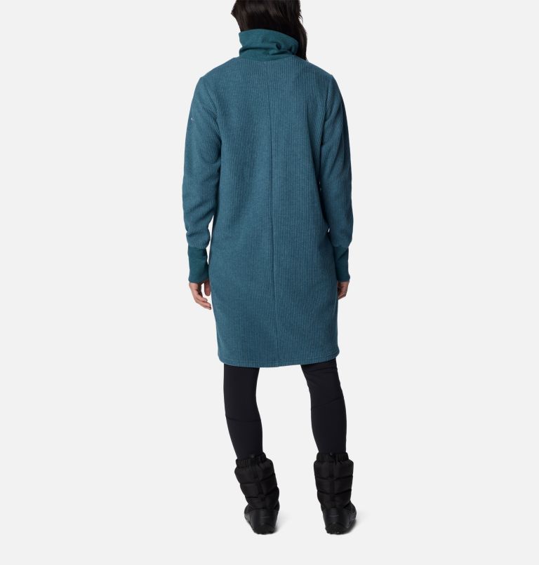 Robe en laine polaire Boundless Trek pour femmes , Color: Night Wave, image 2