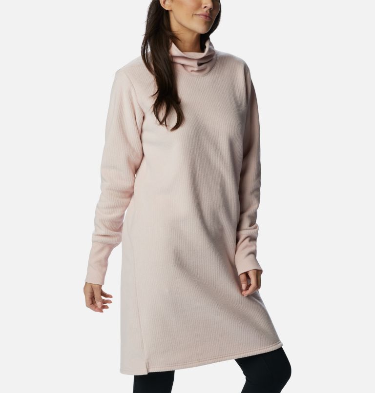 Robe en laine polaire Boundless Trek pour femmes , Color: Dusty Pink, image 5