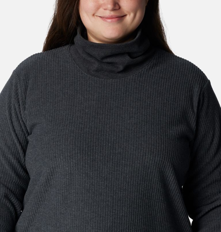 Women's Boundless Trek Fleece Dress - Plus Size, Color: Black, image 4