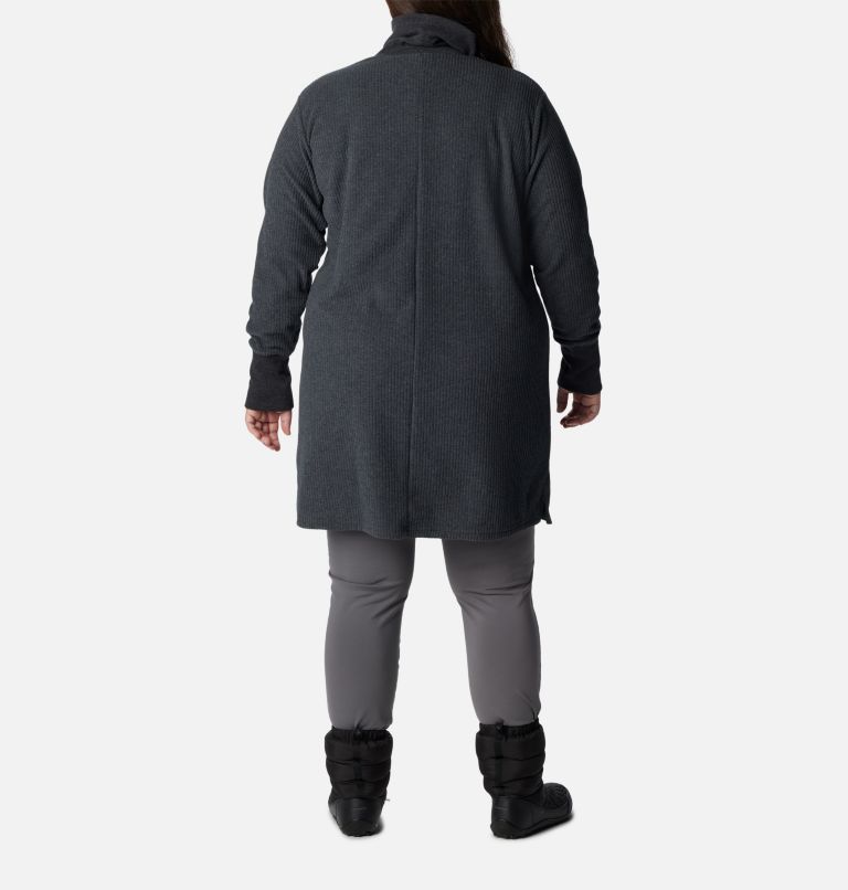 Thumbnail: Robe en laine polaire Boundless Trek pour femmes – Grandes tailles, Color: Black, image 2
