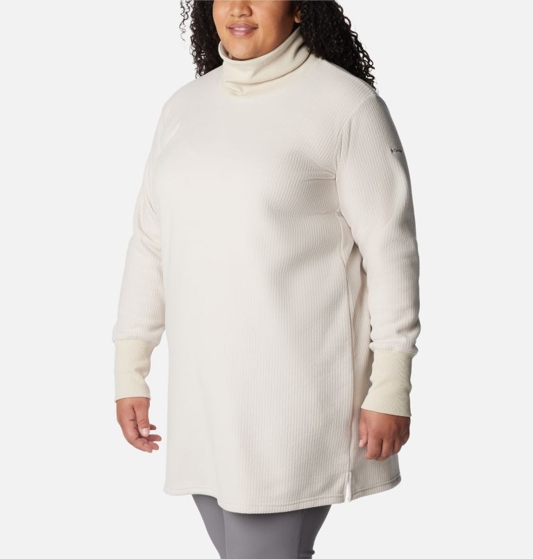 Women's Boundless Trek Fleece Dress - Plus Size, Color: Dark Stone, image 5