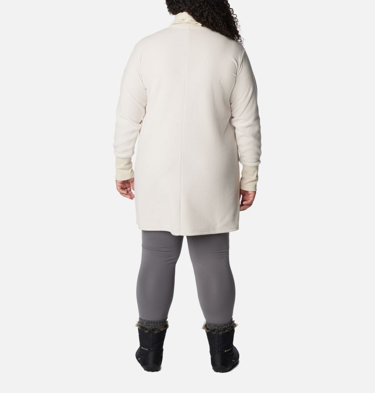 Thumbnail: Women's Boundless Trek Fleece Dress - Plus Size, Color: Dark Stone, image 2