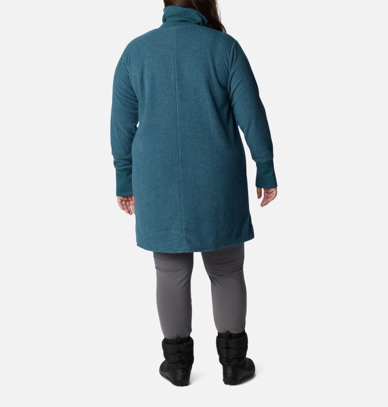 Women's Boundless Trek Fleece Dress - Plus Size, Color: Night Wave, image 2
