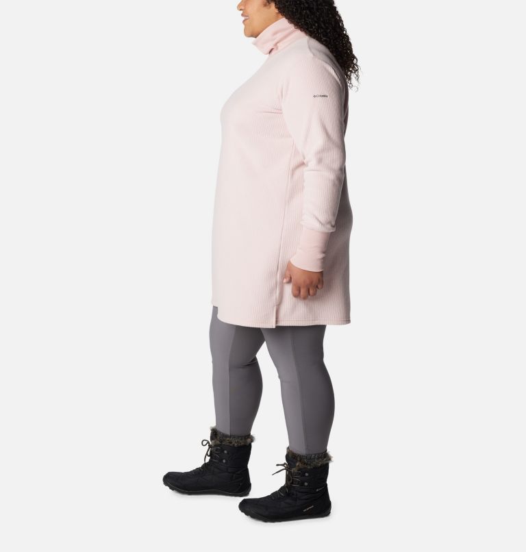 Thumbnail: Robe en laine polaire Boundless Trek pour femmes – Grandes tailles, Color: Dusty Pink, image 3