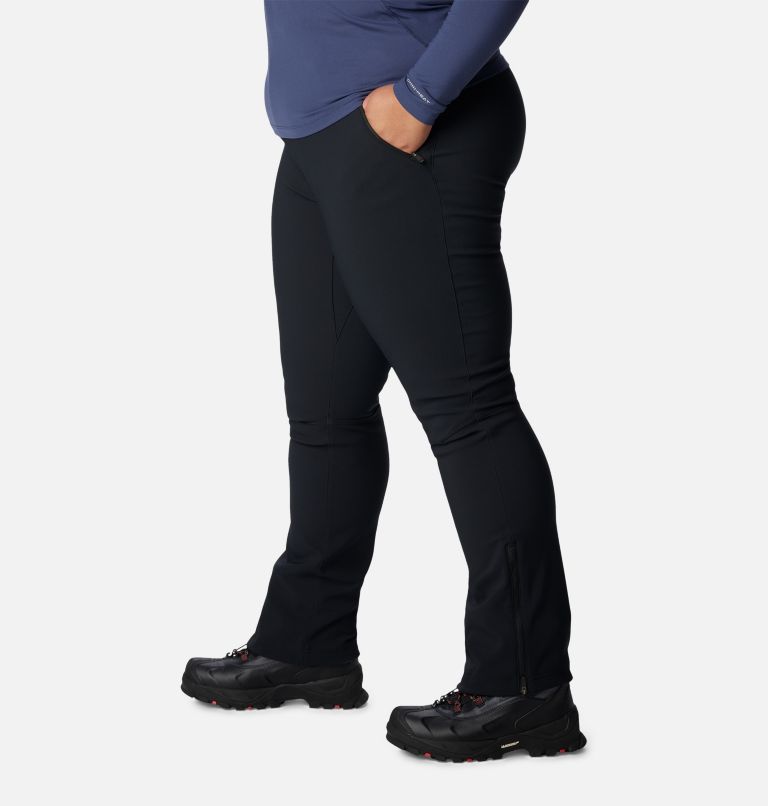 Thumbnail: Women's Back Beauty Passo Alto III Pants - Plus Size, Color: Black, image 3