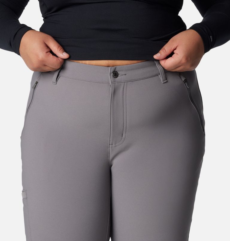 Women's Back Beauty Passo Alto III Pants - Plus Size, Color: City Grey, image 4