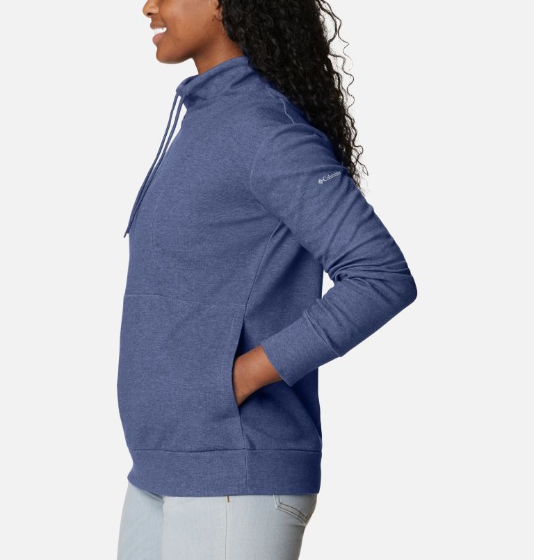 Women's Calico Basin Pullover, Color: Nocturnal Heather, image 3