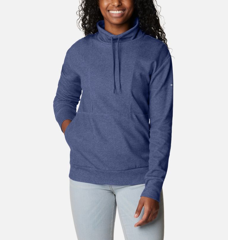 Women's Calico Basin Pullover, Color: Nocturnal Heather, image 1
