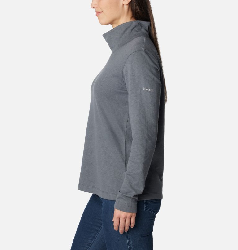 Thumbnail: Holly Hideaway Funnel Neck LS | 010 | XS, Color: Black, image 3
