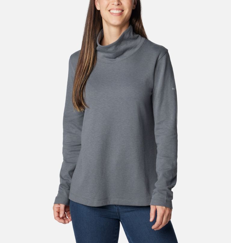 Thumbnail: Holly Hideaway Funnel Neck LS | 010 | XS, Color: Black, image 5