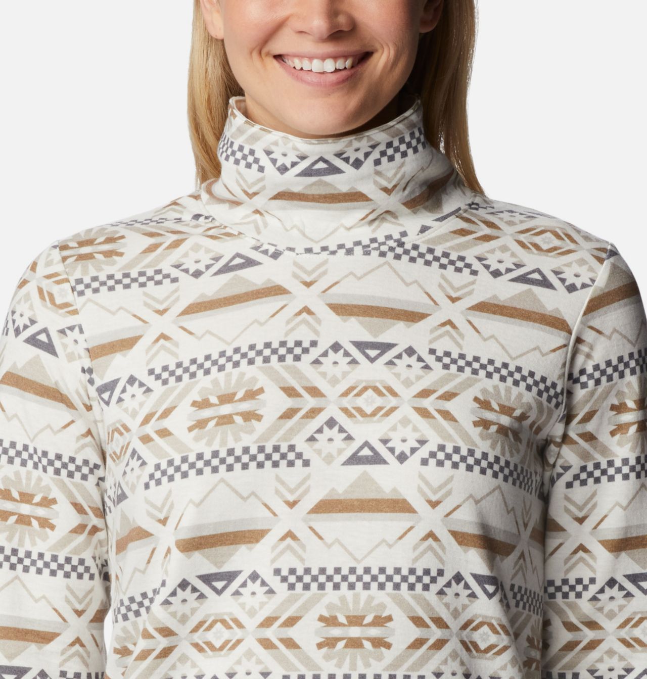 Haut à col cheminée avec manches longues Holly Hideaway™ pour femmes 4