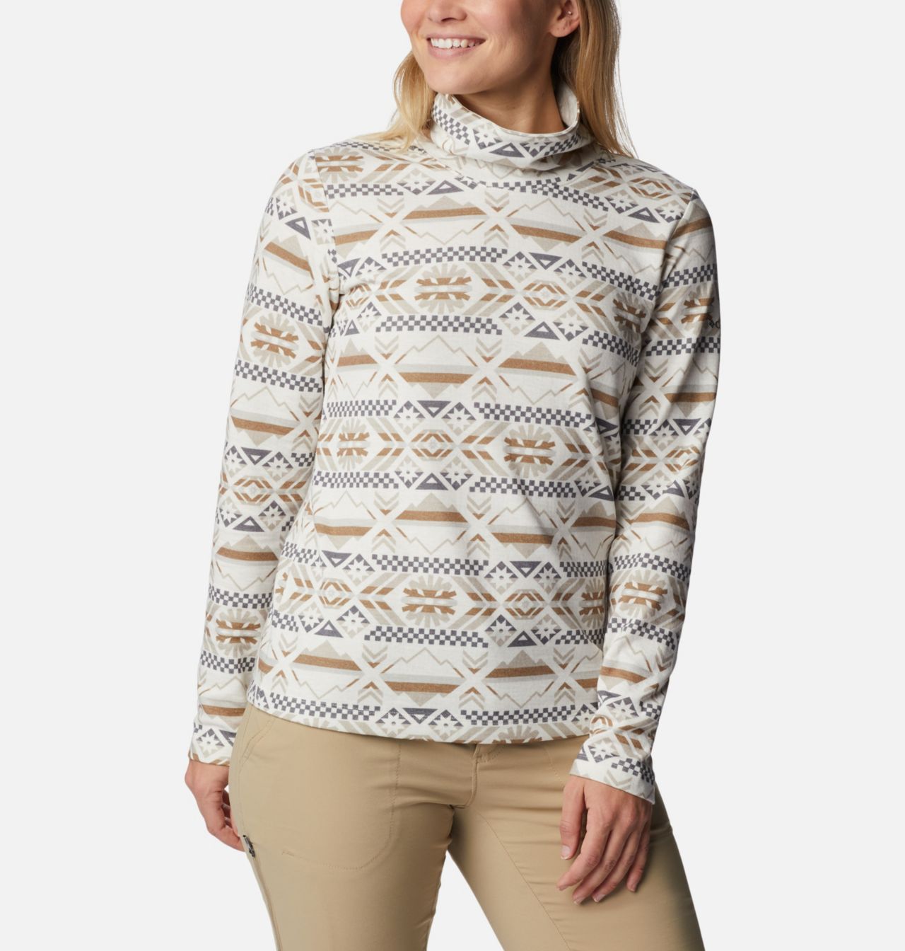 Haut à col cheminée avec manches longues Holly Hideaway™ pour femmes 5