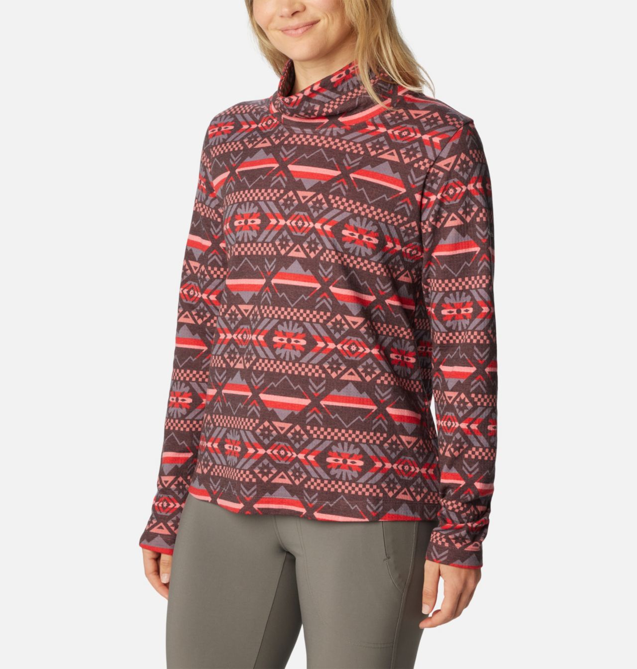 Women's Holly Hideaway™ Funnel Neck Long Sleeve Shirt 5