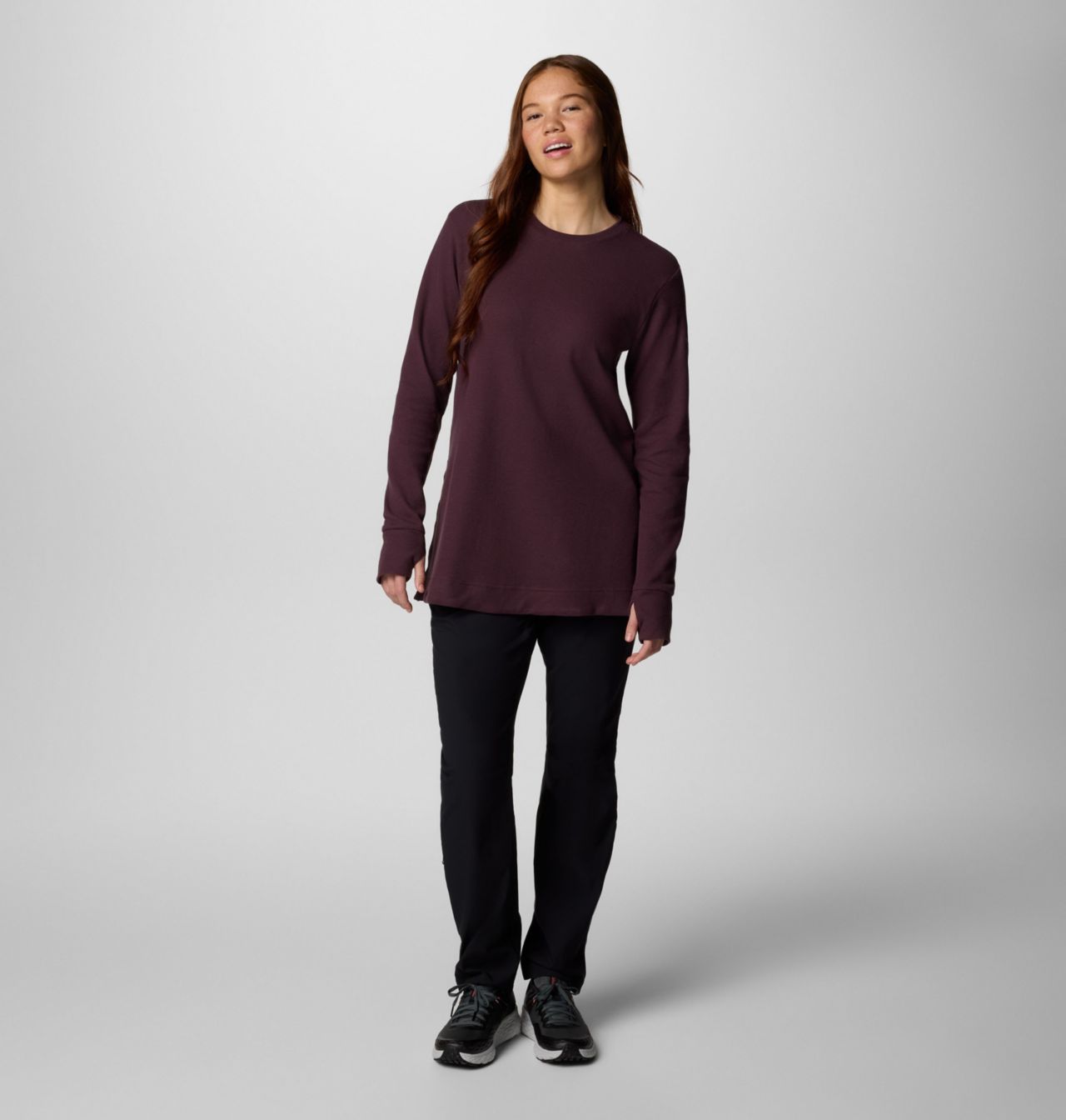 Women's Holly Hideaway™ Waffle Tunic | 607 | M 3